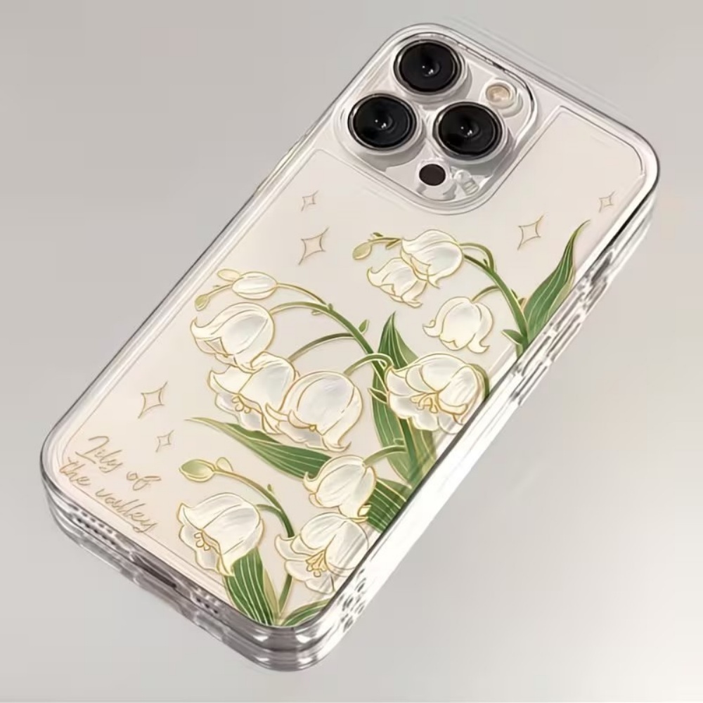Vintage Lily of the Valley Pho - Phone Cases That Cover The Camera 评论和价格