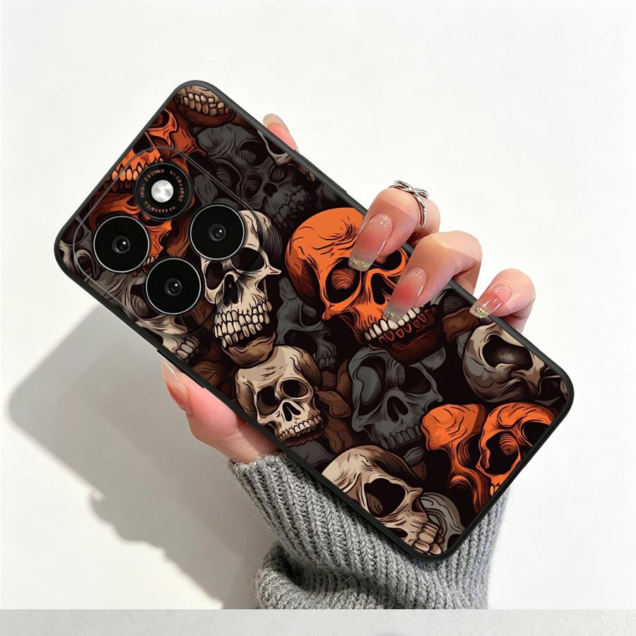 Vintage Skull Stack Phone Cove - Phone Cases Motorola 评论和价格