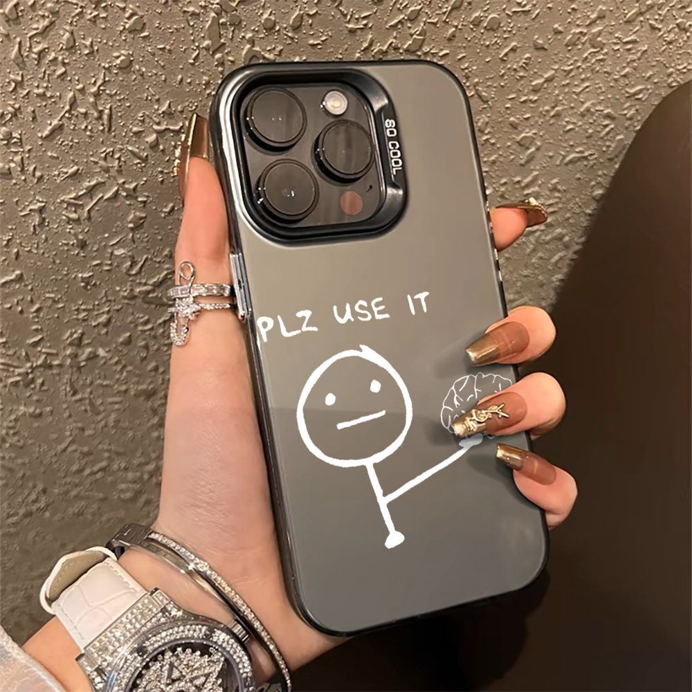 Funny Meme Stick IMD Phone Cas - Phone Cases That Cover The Camera 评论和价格