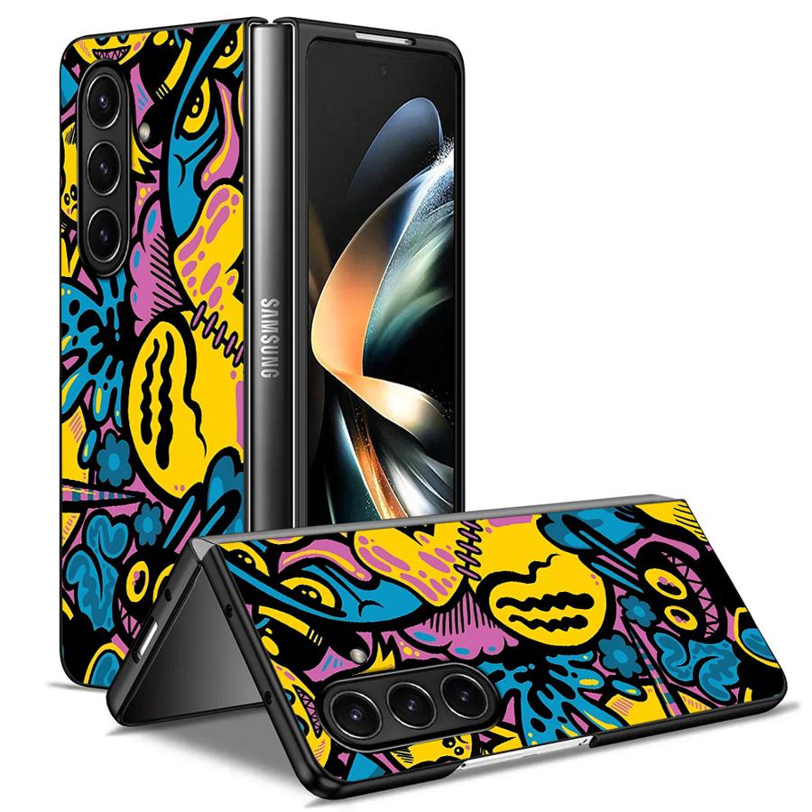 Cartoon Graffiti Design Case f - Phone Cases Z Fold 7 评论和价格