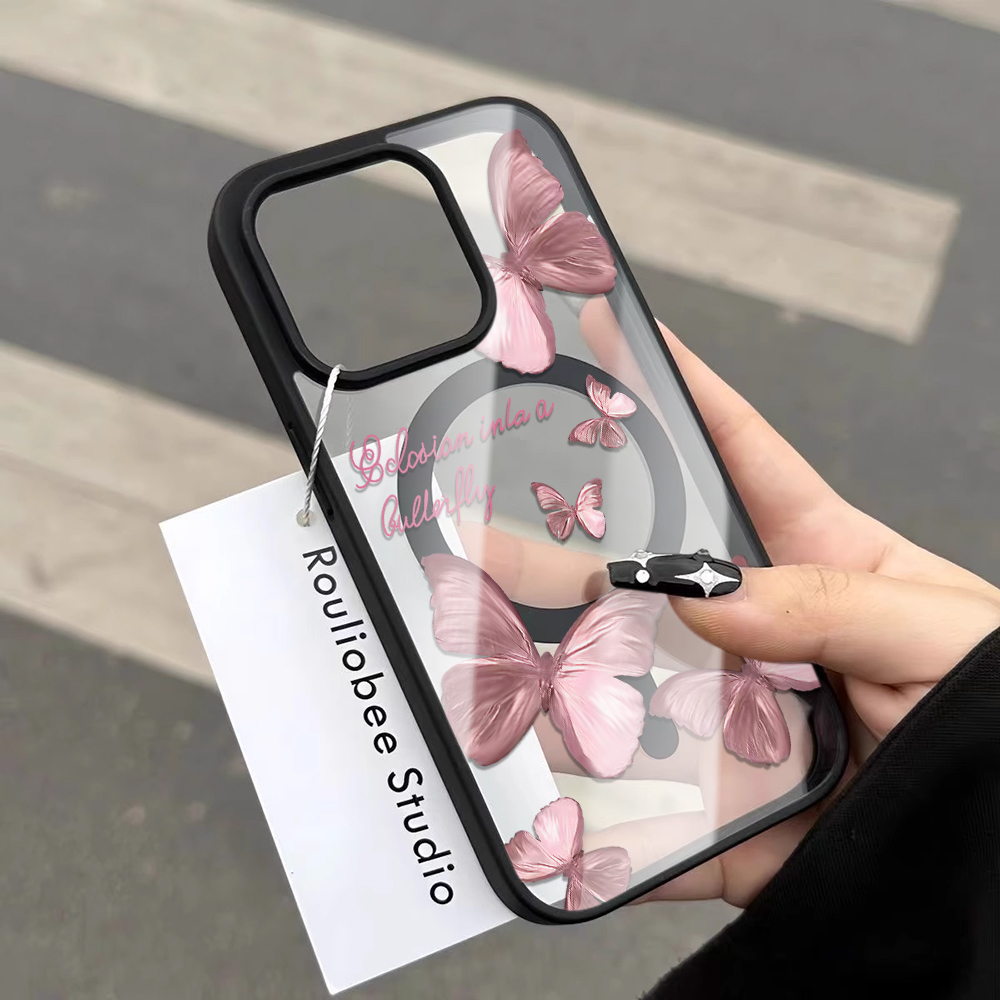 Multiple Powder Butterflies Ph - Phone Cases Magnetic 评论和价格