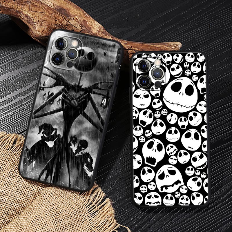 Jack Skellington Black Art Dis - Phone Cases Art 评论和价格