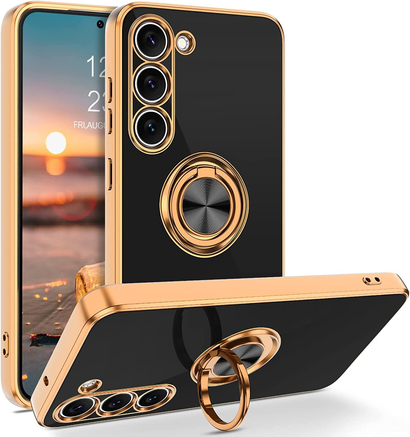 Luxury Plating Magnetic 360°Ri - Luxury Plating Case 评论和价格