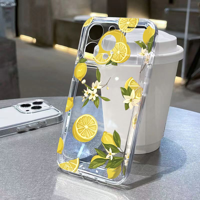Summer Fruit Lemon Flower Clea - Phone Cases Samsung S25 Fe 评论和价格