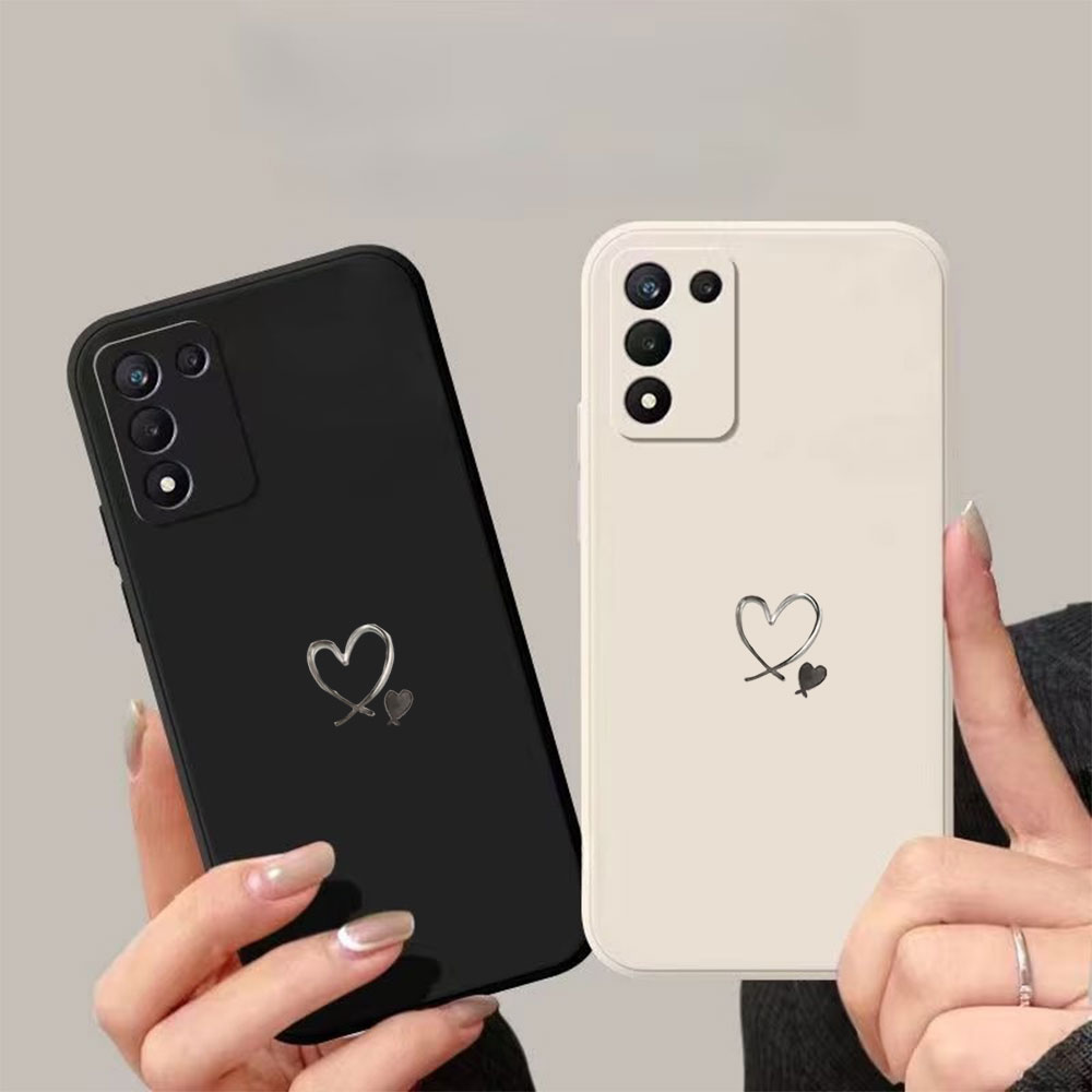 Love Heart Print Anti-Drop Pho - Phone Cases Samsung S25 Fe 评论和价格