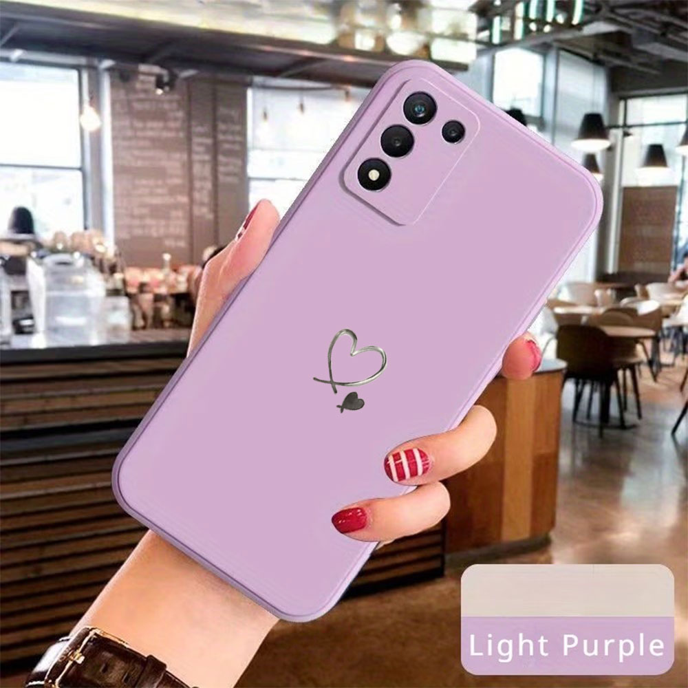 Love Heart Print Anti-Drop Pho - Phone Cases Samsung S25 Fe 评论和价格